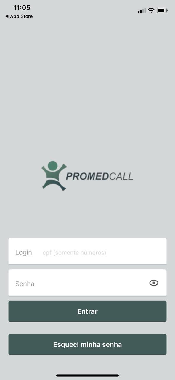 Aplicativo Promedcall